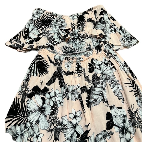 COTTON ON ON, STRAPLESS Floral print Long Dress, size 12 - Picture 3 of 5